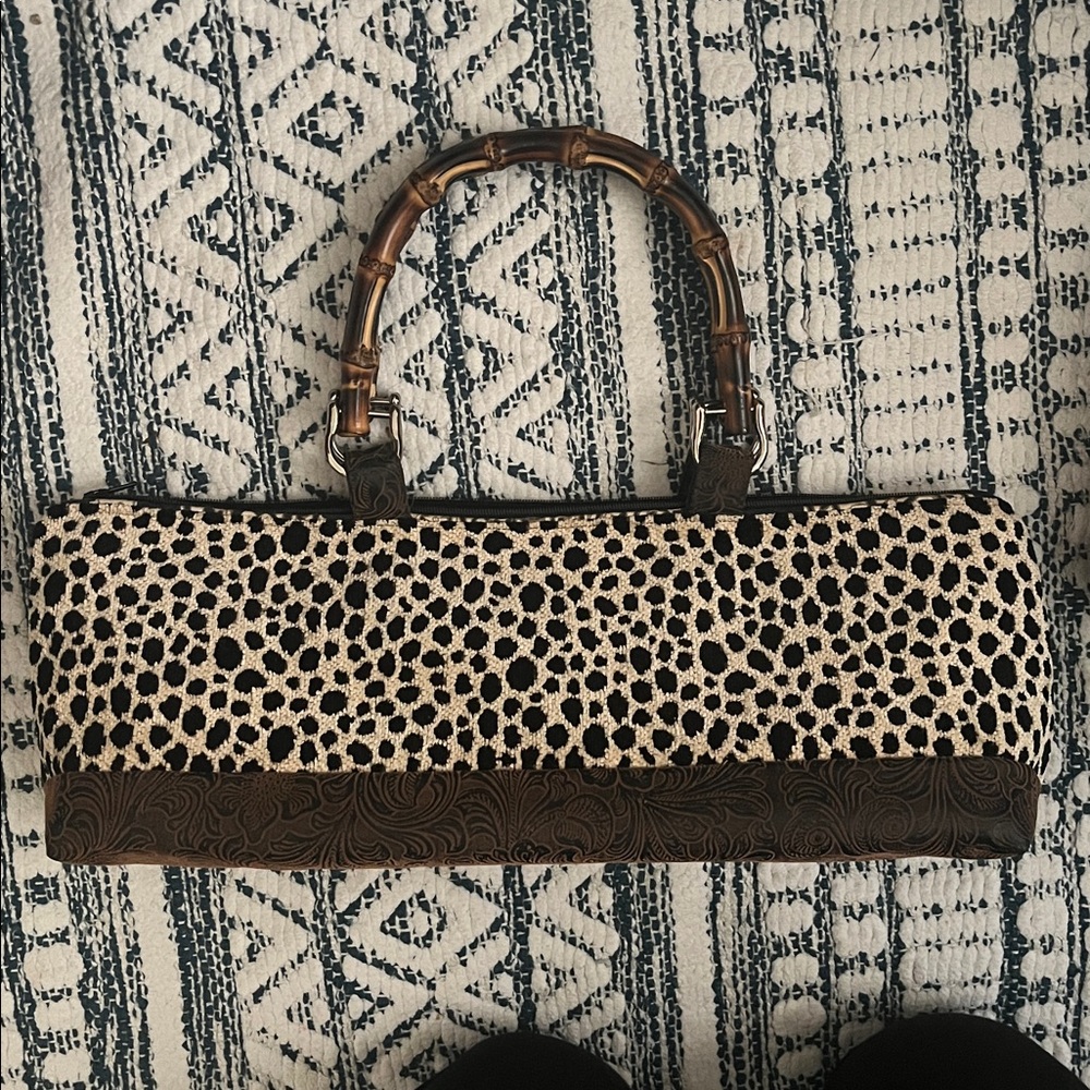 Unique cheetah print purse